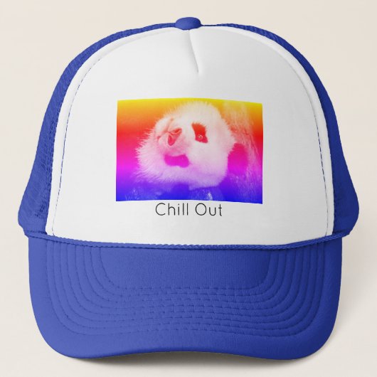 Gorra De Vrachtwagenchauffeur Beer Panda Levenssti Trucker Pet (Voorkant)