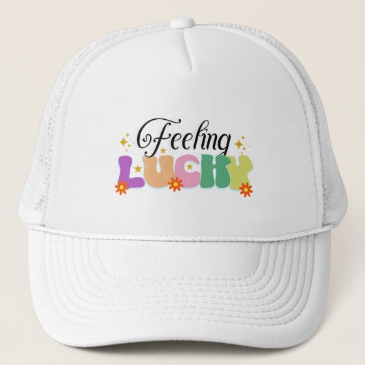 Gorra Feeling Lucky Trucker Pet (Voorkant)