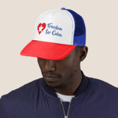 Gorra Freedom for Cuba Trucker Pet (In situ)