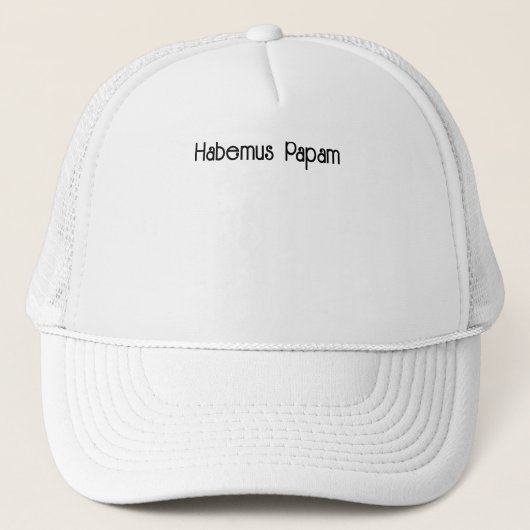 Gorra Habemus Papam Trucker Pet (Voorkant)