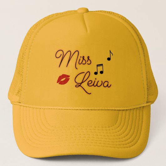 Gorra Miss Leiva Trucker Pet (Voorkant)