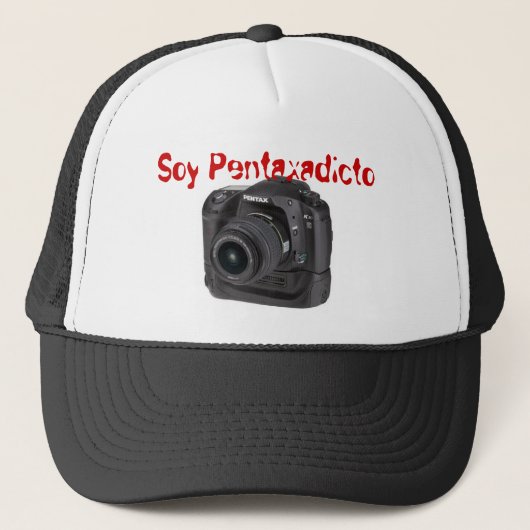 Gorra Soy Pentaxadicto Trucker Pet (Voorkant)