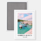 Gorran Haven, Cornwall, Verenigd Koninkrijk Magneet (Voorkant / Achterkant)