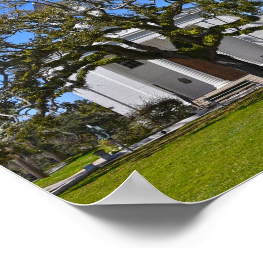 Gorrie Monument en Church Poster (Hoek)