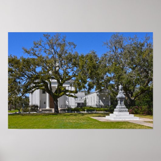 Gorrie-monument en kerk poster (Voorkant)