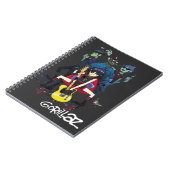 Gorrillaz T-Shirt Notitieboek (Linkerzijde)