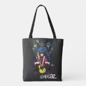Gorrillaz T-Shirt Tote Bag (Achterkant)