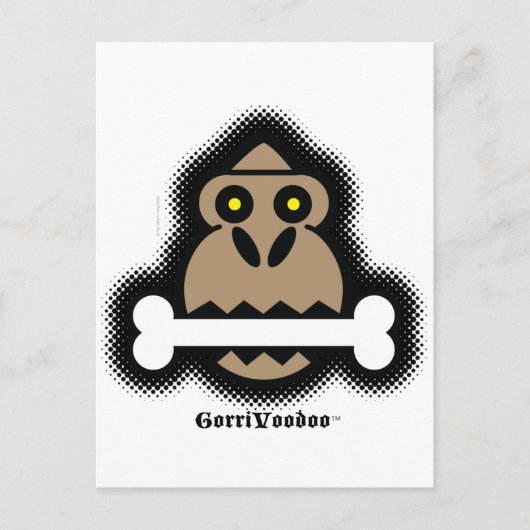 GorriVoodoo™ Briefkaart (Voorkant)