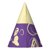 Gorro De Fiesta Lineaire patronen en spikkelontwer Feesthoedjes (Achterkant)