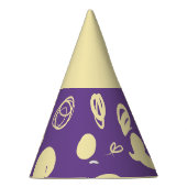 Gorro De Fiesta Lineaire patronen en spikkelontwer Feesthoedjes (Rechts)