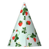 Gorro De Fiesta Strawberries Feesthoedjes (Achterkant)