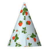 Gorro De Fiesta Strawberries Feesthoedjes (Achterkant)