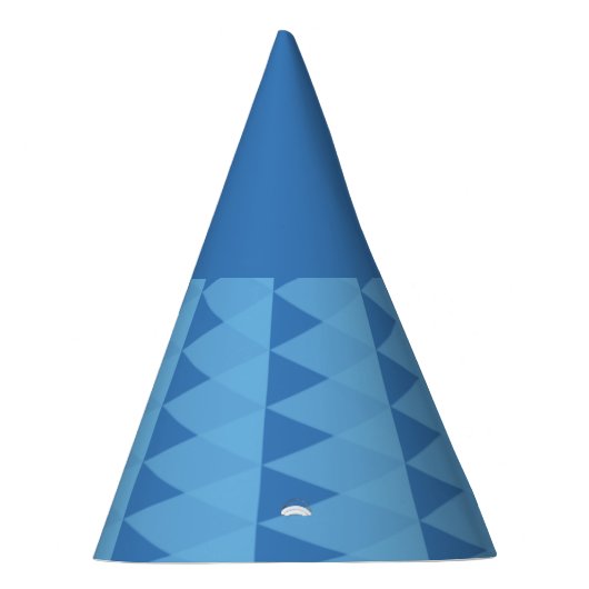 Gorro de papel fiesta azul feesthoedjes (Rechts)