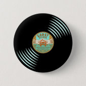 Gorst Records Retro Style Button (Voorkant)
