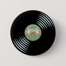 Gorst Records Retro Style Button