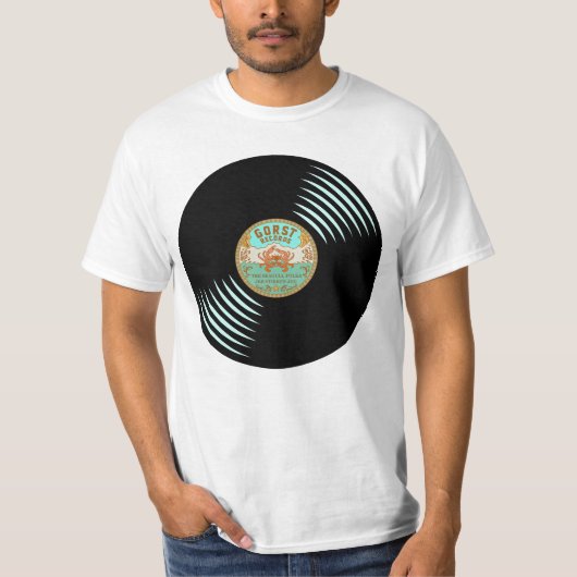 Gorst Records Vinyl Record T-shirt (Voorkant)