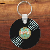 Gorst Retro Vinyl Record Sleutelhanger (Voorkant)