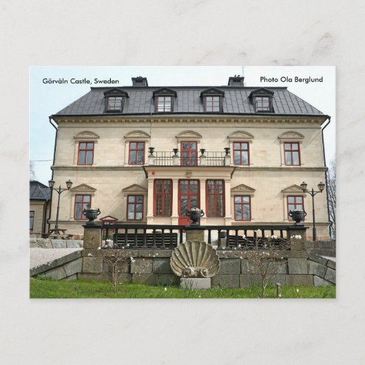 Görväln Castle, Zweden, Foto Ol... Briefkaart (Voorkant)