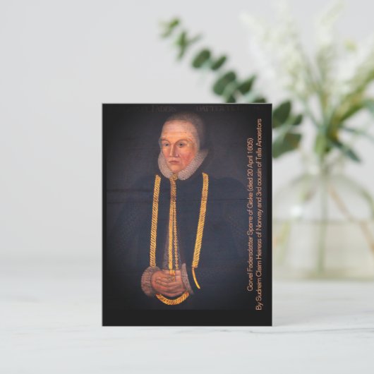 Gorvel Fadersdatter Sparre of Giske (overleden 160 Briefkaart (Staand voorkant)
