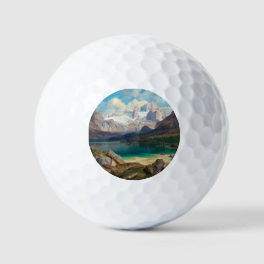 Gosausee met uitzicht op het Dachstein-massief Golfballen (Voorkant)