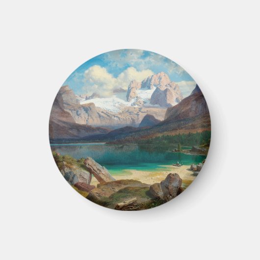 Gosausee met uitzicht op het Dachstein-massief Magneet (Voorkant)