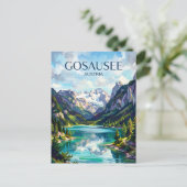 Gosausee Oostenrijk Briefkaart (Staand voorkant)