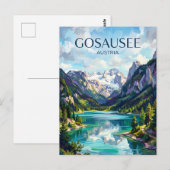Gosausee Oostenrijk Briefkaart (Voorkant / Achterkant)