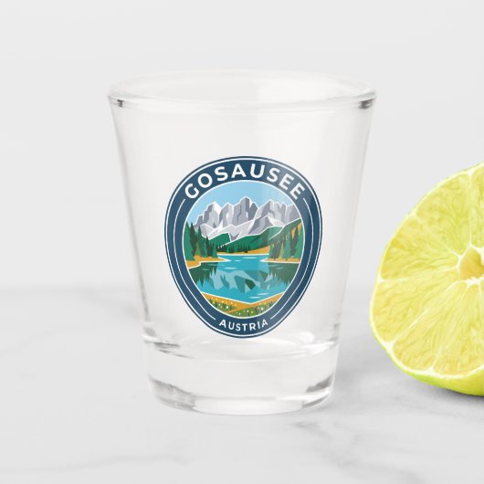 Gosausee Oostenrijk Shot Glas (Voorkant)