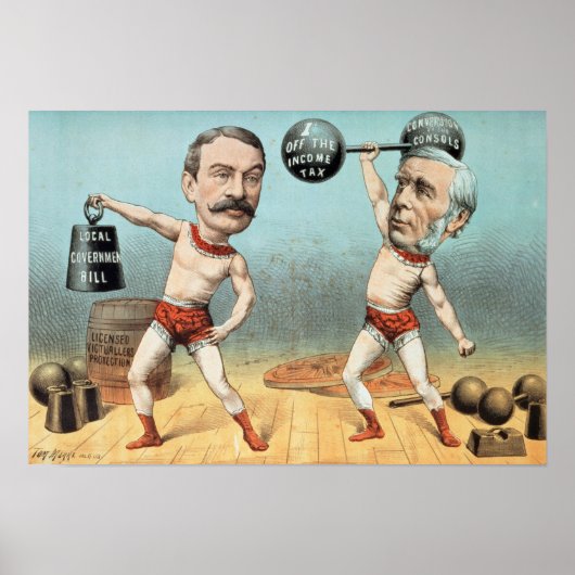 Goschen en Ritchie, de Champion Weight Poster (Voorkant)