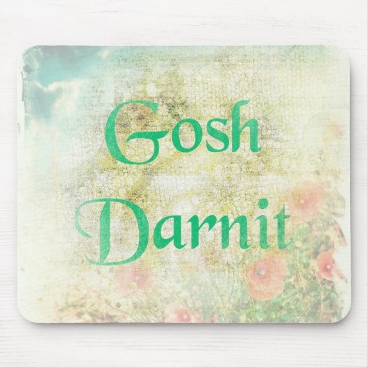 Gosh Darnit Granny Swear-serie Muismat (Voorkant)
