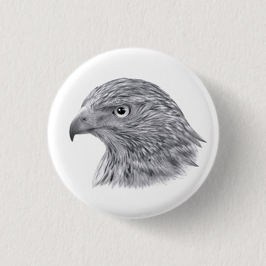 Goshawk - Badge Ronde Button 3,2 Cm (Voorkant)