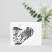 GOSHAWK BRIEFKAART (Staand voorkant)