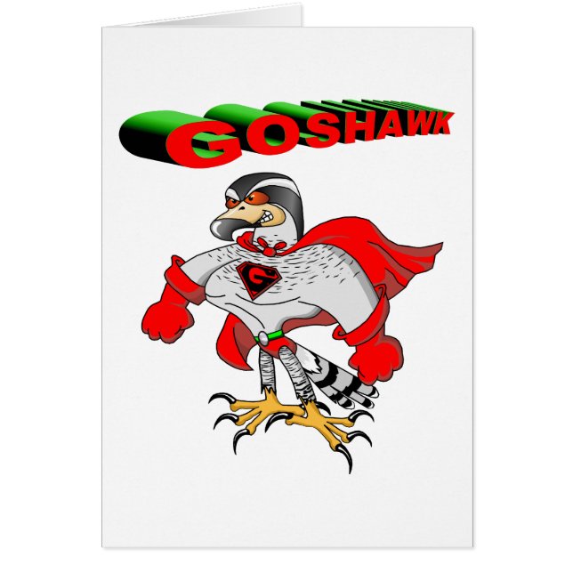Goshawk Cartoon (Voorkant)