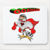 Goshawk Cartoon Muismat (Voorkant)