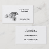 Goshawk Drawing Visitekaartje (Voorkant / Achterkant)