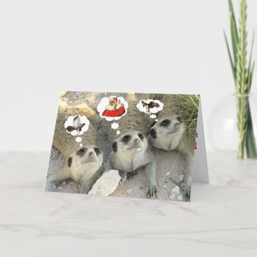 Goshawk? Kerstman! Eagle? - De Groeten van Feestdagen Kaart (Voorkant)