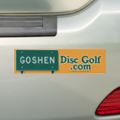 Goshen Disk Golf Bumpersticker (Op auto)