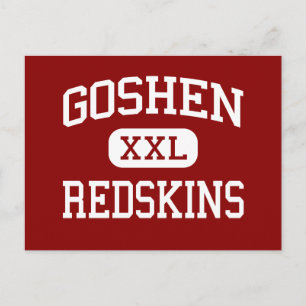 Goshen - Redskins - High School - Goshen Indiana Briefkaart