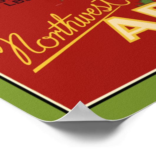 Gosling Baby Goose Apple Crate Label Poster (Hoek)