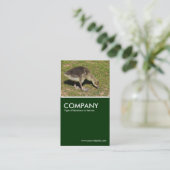 Gosling - Donkergroen Visitekaartje (Staand voorkant)