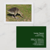 Gosling (grens) visitekaartje (Voorkant / Achterkant)