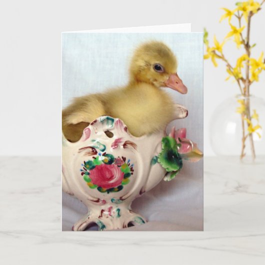 Gosling Kaart (Gele Bloem)