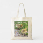 Goslings Foto Canvas tas (Achterkant)
