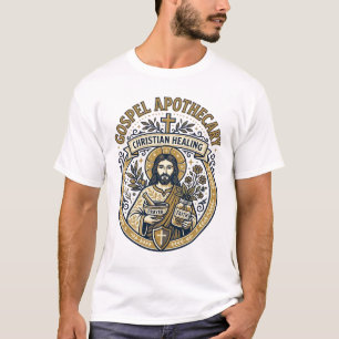 Gospel Apotheek Christelijke Genezing Jezus Apothe T-shirt