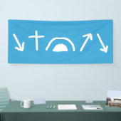 Gospel Arrows-banner Spandoek (Beurs)