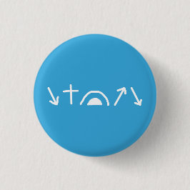 Gospel Arrows-Button Ronde Button 3,2 Cm