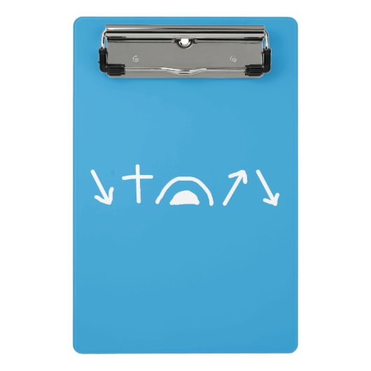 Gospel Arrows Mini Klembord (Voorkant)