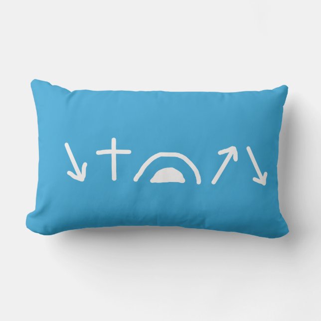 Gospel Arrows-Sierkussen Kussen (Voorkant)