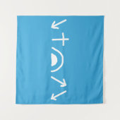 Gospel Arrows Tapestry Wandkleed (Voorkant (horizontaal))