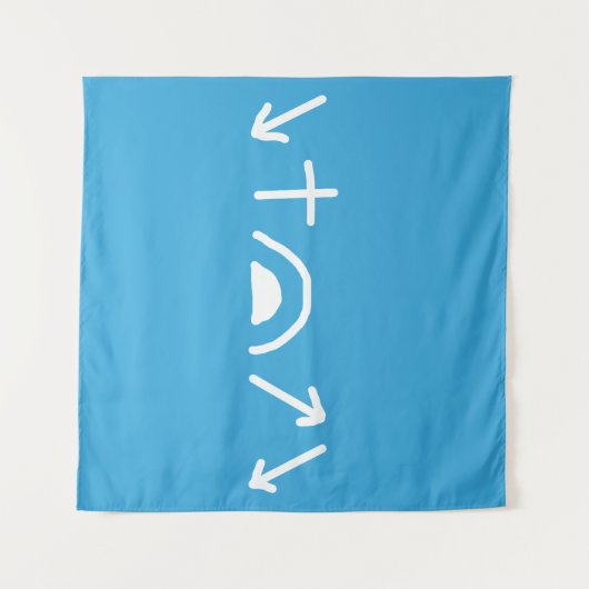 Gospel Arrows Tapestry Wandkleed (Voorkant (horizontaal))